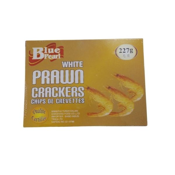 Blue Pearl White Prawn Crackers Chips 227g