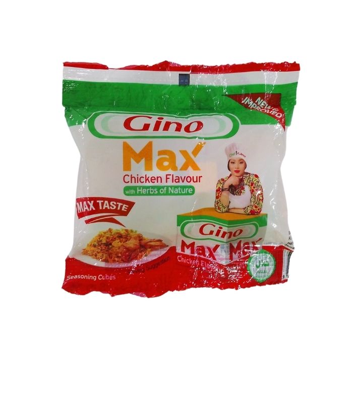 Gino Max Chicken Flavour Seasoning Cubes 4g.jpg