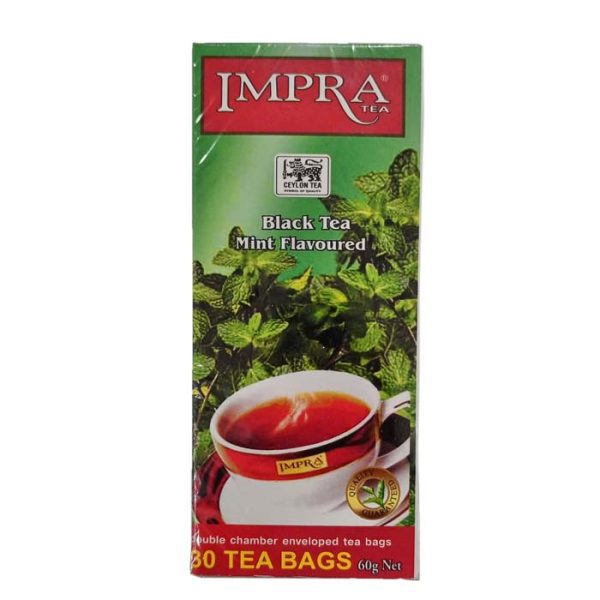 IMPRA BLACK TEA MINT FLAVOUR (60G)