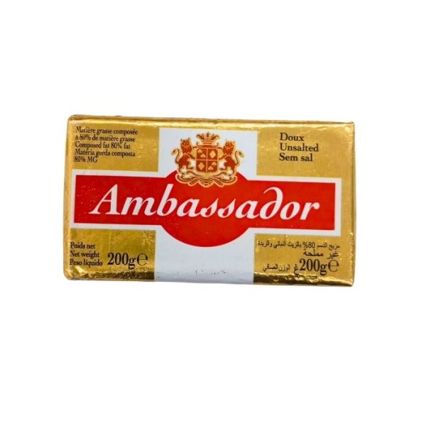 Ambassador Unsalted Butter 200g