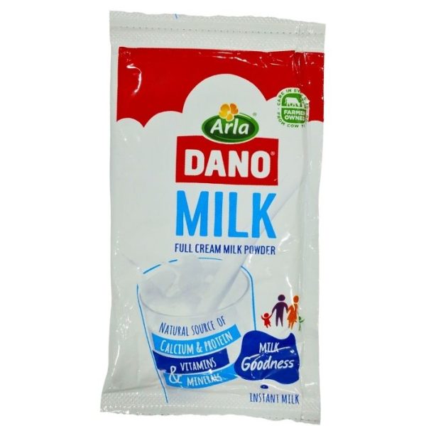 Arla Dano Full Cream Milk Powder 14g Sachet (roll of 10)