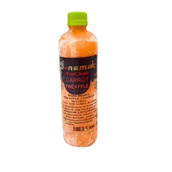 Bonamak Carrot & Pineapple Juice 50cl
