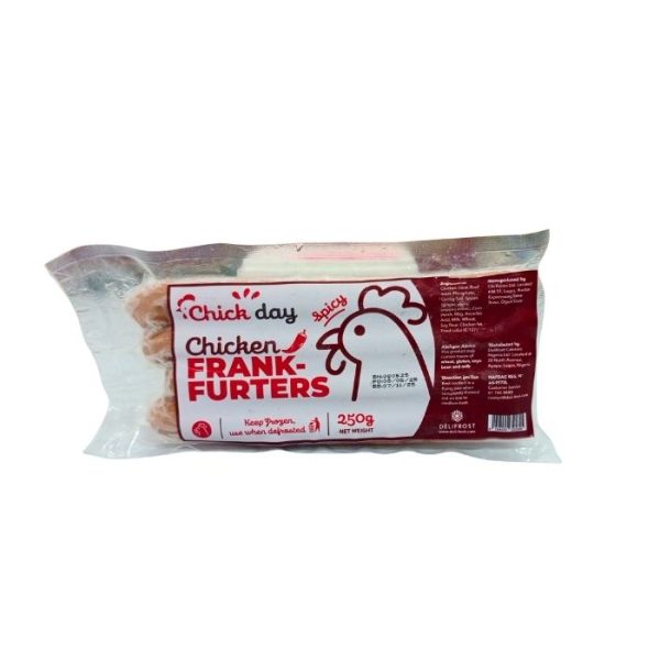 Chick Day Spicy Chicken Frank-Furters 250g