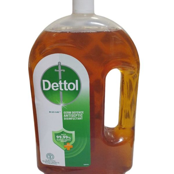 Dettol Germ Defence Antiseptic Disinfectant Liquid 2L – Family Sized, Multi Purpose Protection That Kills 99.9% of Germs