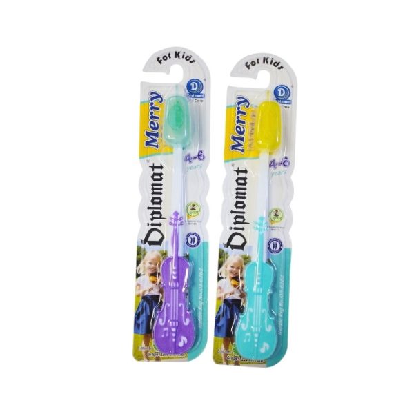 Diplomat Merry Kids Toothbrush - Fun & Gentle Oral Care for Little Smiles