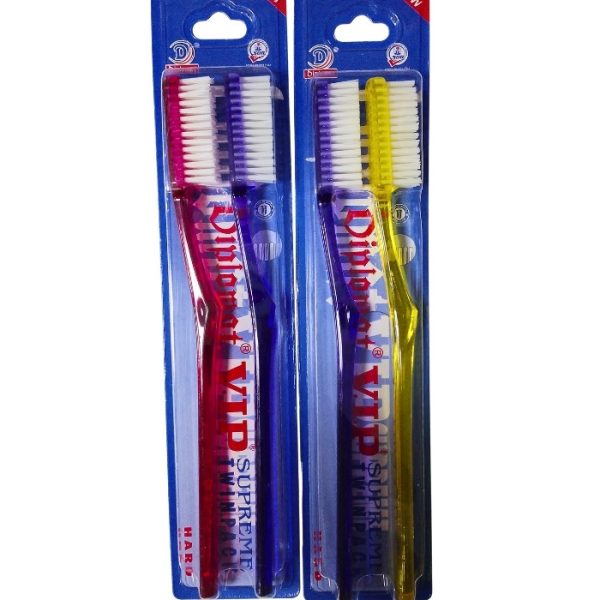 Diplomat VIP Supreme Twinpack Toothbrush