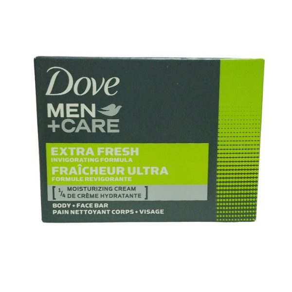 Dove Men +Care Extra Fresh Invigorating Formula Body & Face Bar