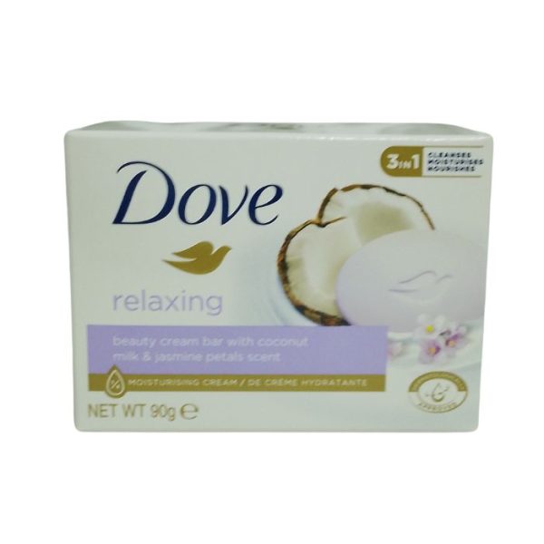 Dove Relaxing Beauty Cream Bar with Coconut Milk & Jasmine Petals Scent 90g