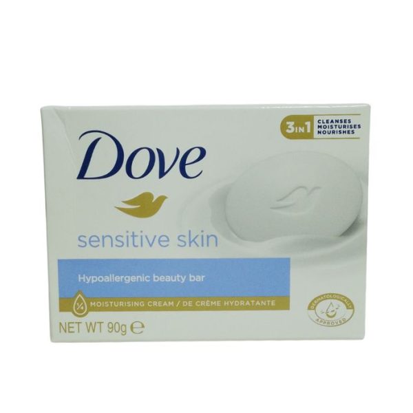 Dove Sensitive Skin Hypoallergenic Beauty Bar 90g