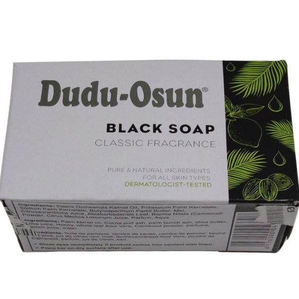 Dudu Osun Black Soap Classic Fragrance 150g ? All Natural Deep Cleansing & Healing Bar for Radiant, Healthy Skin