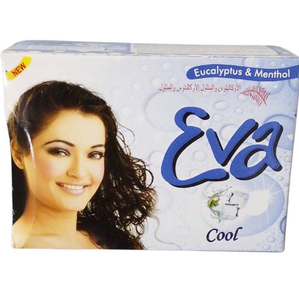 Eva Cool Eucalyptus & Menthol Soap 150g – Invigorating Freshness & Anti Bacterial Care for Refreshed, Clean Skin