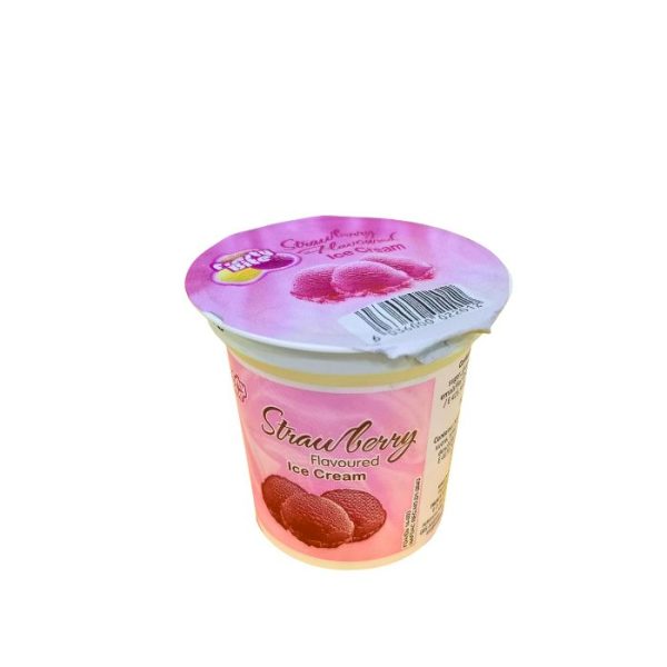 Frosty Bite Strawberry Flavoured Ice Cream Small Cup 150ml