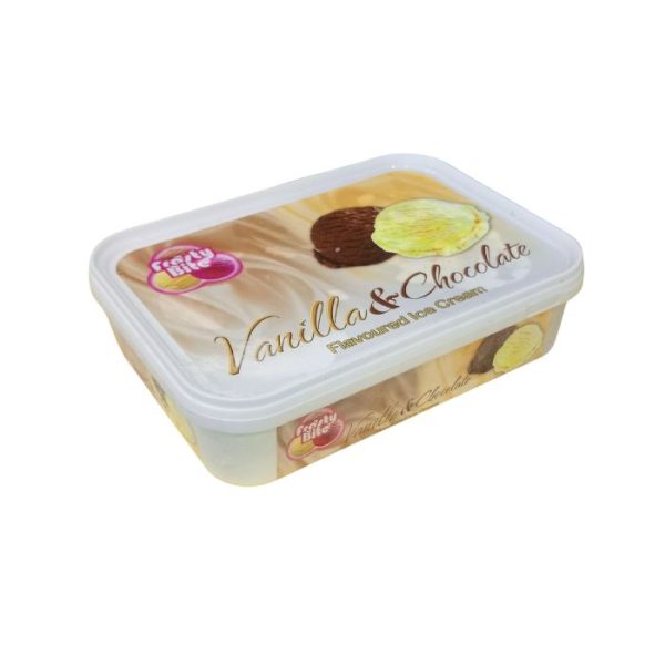 Frosty Bite Vanilla & Chocolate Flavoured Ice Cream 1800ml