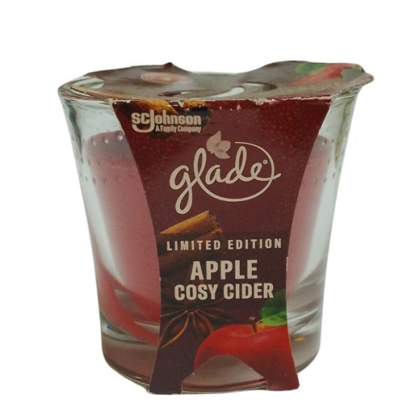 Glade Apple Cosy Cider Candle Fragrance 128g