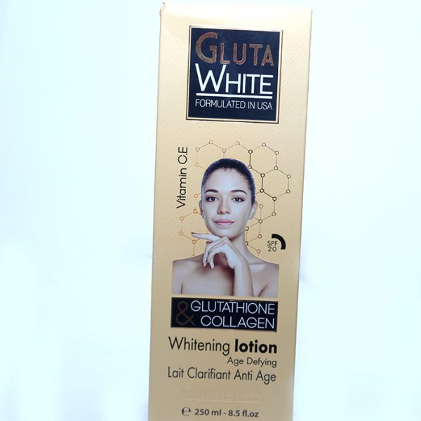 Gluta White Vitamin C & E Age Defying Glutathione & Collagen Whitening Lotion 250ml