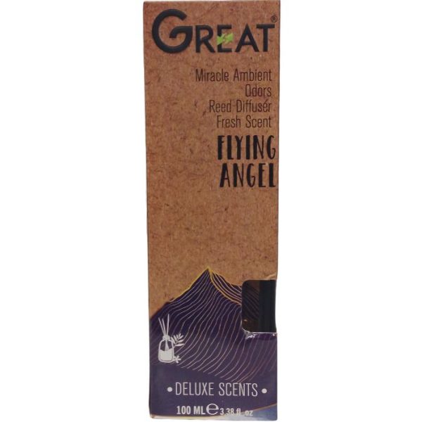 Great Miracle Ambient Odors Reed Diffuser Flying Angel Fresh Scent 100ml