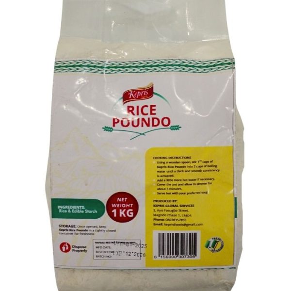 Kepris Rice Poundo 1kg