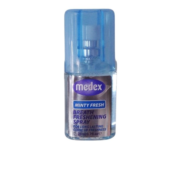 Medex Minty Fresh Breath Freshening Spray 20ml