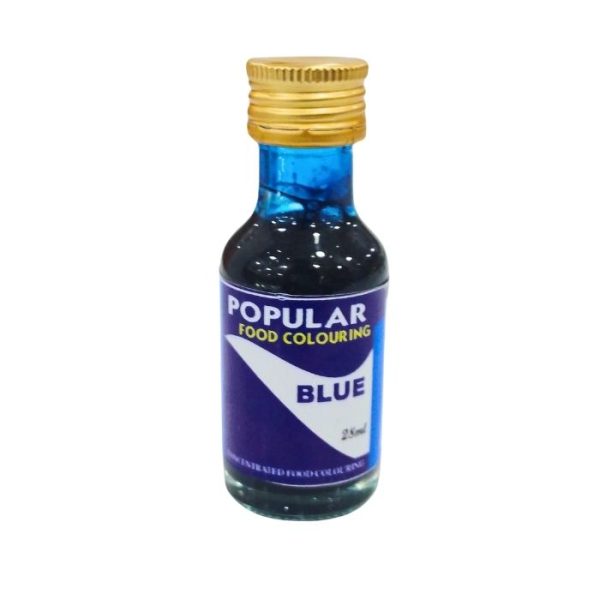 Popular Food Colouring Blue 28ml
