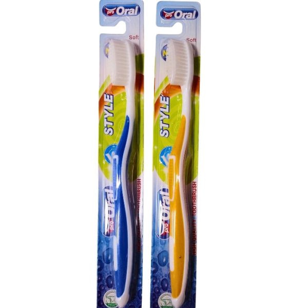 Pro Oral Style Toothbrush - Advanced Cleaning with Ergonomic Design