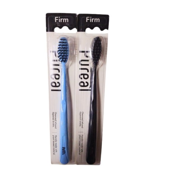 Pureal Charcoal Toothbrush ? EcoFriendly, Soft Bristles for Whiter Teeth & Healthier Gums