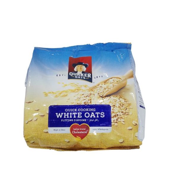 Quaker Oats Quick Cooking White Oats 900g