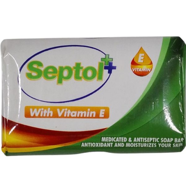Septol with Vitamin E Medicated & Antiseptic Soap Bar
