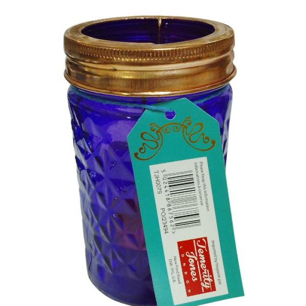 Temerity Jones Candleholder Blue