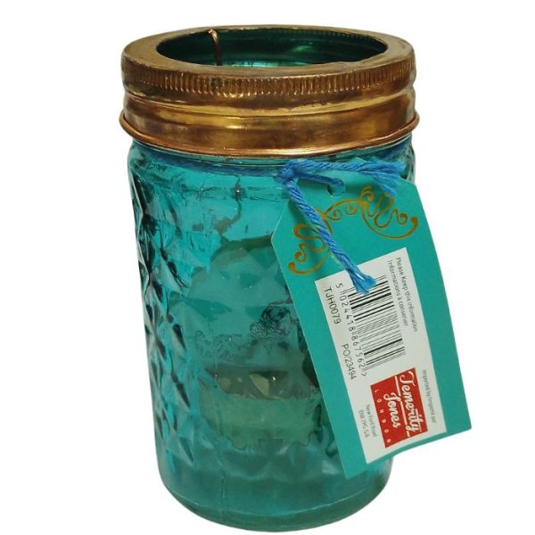 Temerity Jones Candleholder Green
