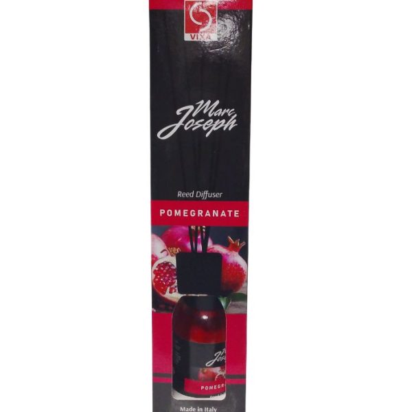 Vixa Marc Joseph Reed Diffuser – Pomegranate Fragrance | Luxurious, Long Lasting Scent for a Warm & Inviting Home