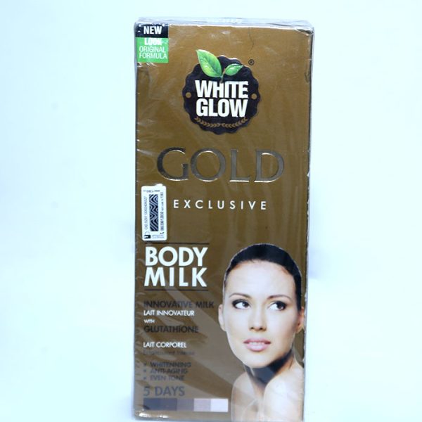 White Glow Gold Exclusive Body Milk Lotion 400ml