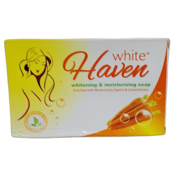 White Haven Whitening & Moisturizing Soap with Carrot Extracts
