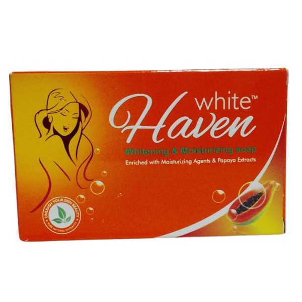 White Haven Whitening & Moisturizing Soap with Papaya Extracts
