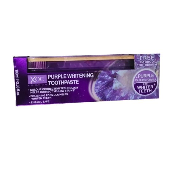 XOC Purple Whitening Toothpaste 100ml