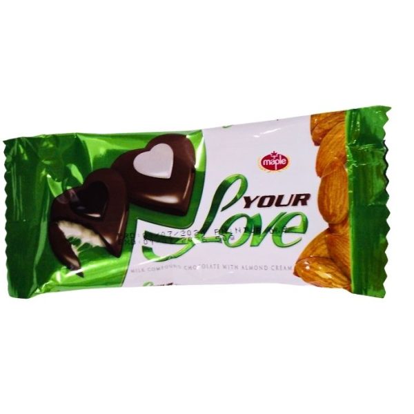 Your Love Milk Compound Chocolate with Almond Cream