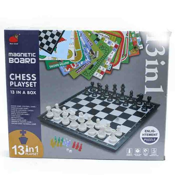 13-in-1 Magnetic Board Playset