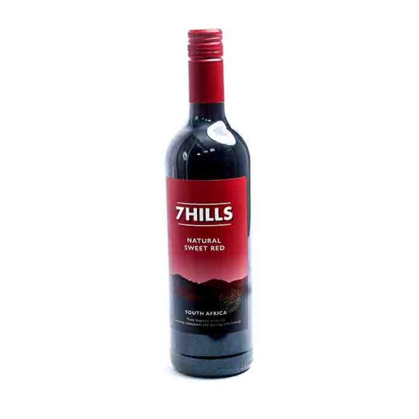 7 Hills Natural Sweet Red 750ml