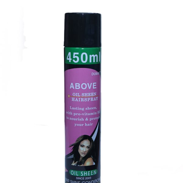 Above Oil Sheen Hairspray 450ml