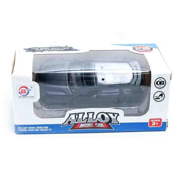 Alloy Black Model SUV Car