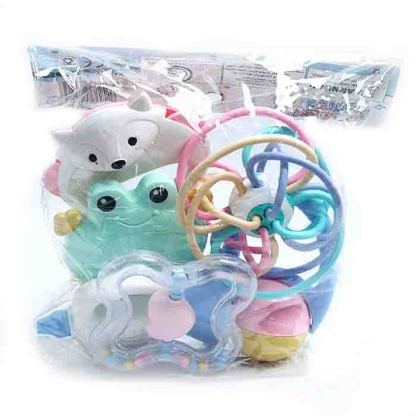 Baby Rattle and Teether Set