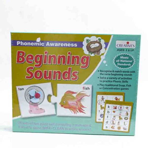 Beginning Sounds Phonemic Awareness Game