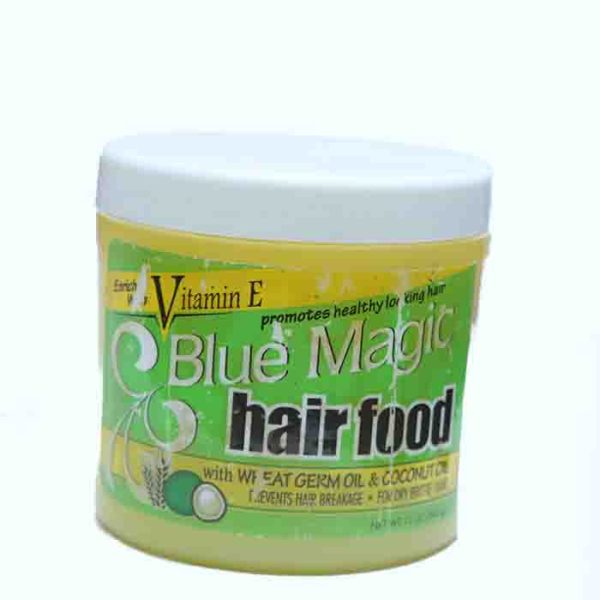 Blue Magic Hair Food with Wheat Germ Oil & Coconut Oil 340g