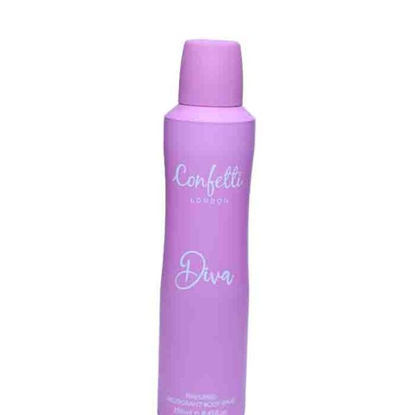 Confetti London Diva Deodorant Body Spray 250ml