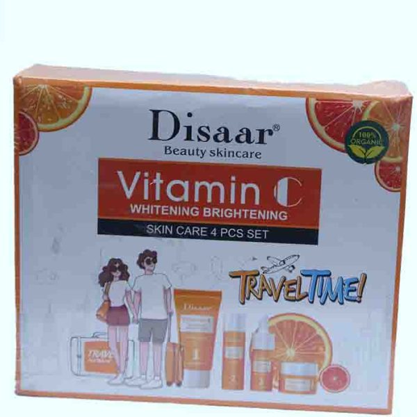 Disaar Vitamin C Whitening & Brightening Skincare 4 Pieces Set