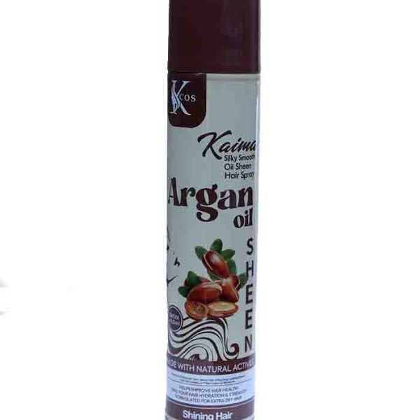 Kaima Silky Smooth Oil Sheen Hair Spray with Argan Oil