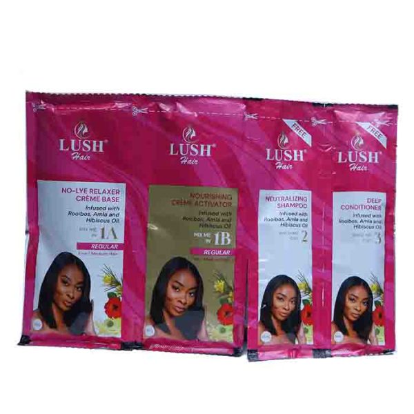 Lush Hair Relaxer 65g x 4 Sachets