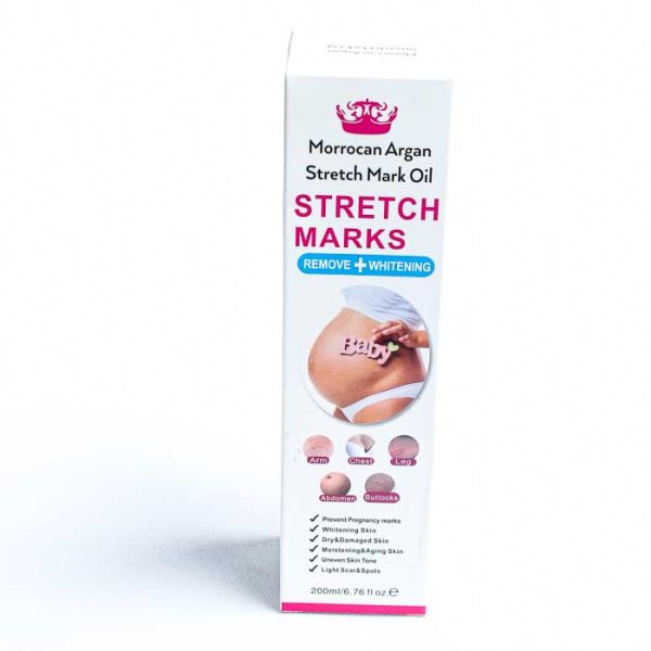 Morrocan Argan Stretch Marks Remover & Whitening Oil 200ml