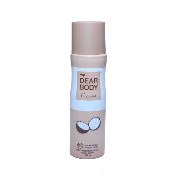 My Dear Body Coconut Perfumed Deodorant Body Spray 250ml