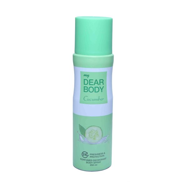 My Dear Body Cucumber Perfumed Deodorant Body Spray 250ml