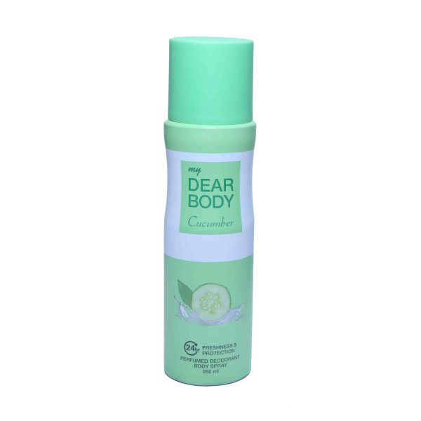My Dear Body Cucumber Perfumed Deodorant Body Spray 250ml